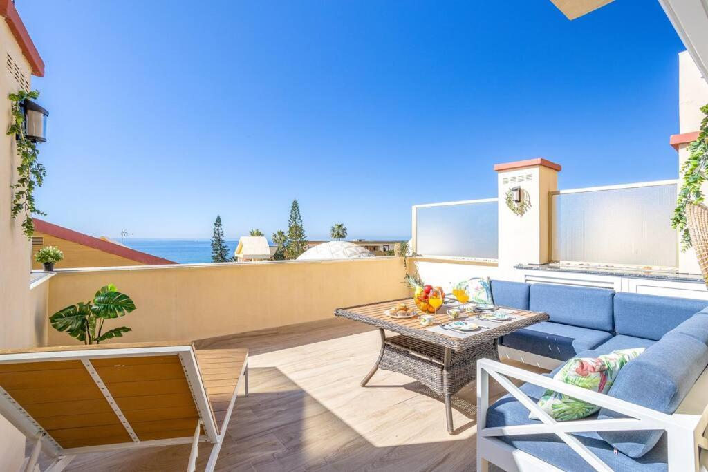 Oleholidays 535 Romana Playa Con Vistas Al Mar Marbella Bagian luar foto