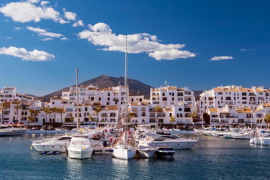 Oleholidays 535 Romana Playa Con Vistas Al Mar Marbella Bagian luar foto